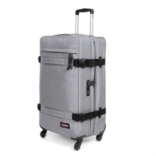 Eastpak Travel-Reisetasche Transit'r 4 M (68 Liter) mit Rollen hellgrau